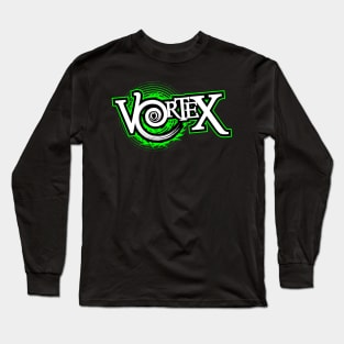 VORTEX NEON GREEN Long Sleeve T-Shirt